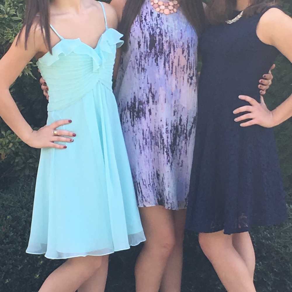 Baby Blue Semi-Formal Dress